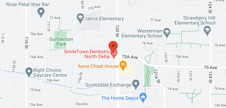map of 416 7511 120TH STREET